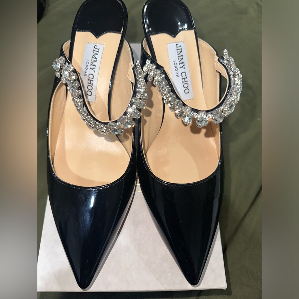 Jimmy Choo Bing 65 Embellished Heels
